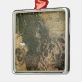 Ornement Carré Argenté Un jour relativement clair (Gauche)