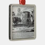 Ornement Carré Argenté Une représentation précise de Maclaine (Droite)