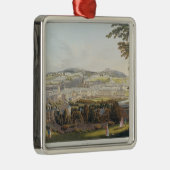 Ornement Carré Argenté Une vue de Bath, 1817 (Droite)