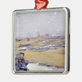 Ornement Carré Argenté Verdun, 1916 (Gauche)