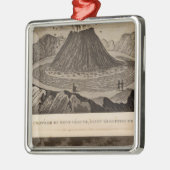 Ornement Carré Argenté Vesuve, Dolomieu (Gauche)