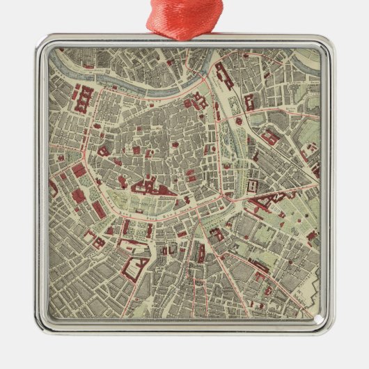 Ornement Carré Argenté Vienne (Devant)