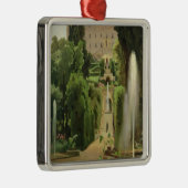 Ornement Carré Argenté Villa D'Este, Tivoli, 1869 (Droite)