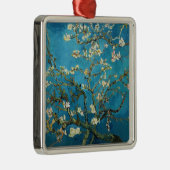 Ornement Carré Argenté Vincent van Gogh, Arbre aux amandes en fleurs (Droite)