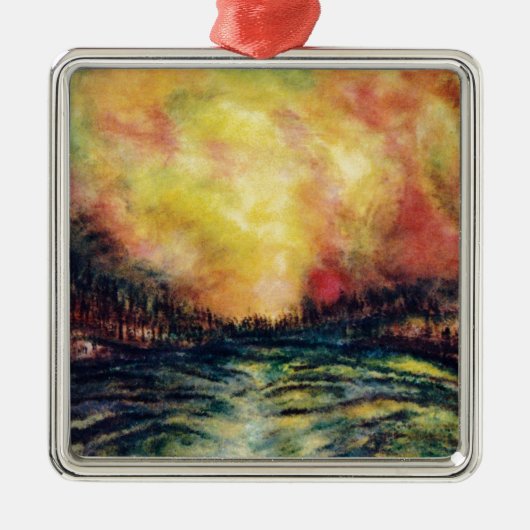 Ornement Carré Argenté Voie pacifique (Devant)