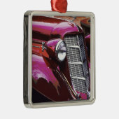 Ornement Carré Argenté Voiture classique : Auburn (Droite)