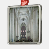 Ornement Carré Argenté Vue de la nef, regardant vers l'autel (Gauche)