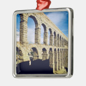 Ornement Carré Argenté Vue de l'aqueduc (Gauche)