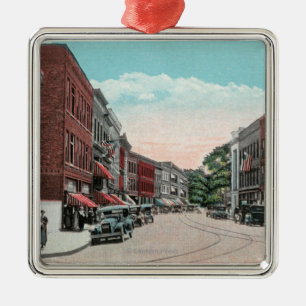 Ornement Carré Argenté Vue du sud de rue de Margaret