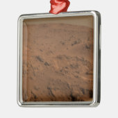 Ornement Carré Argenté Vue panoramique de Mars 7 (Gauche)