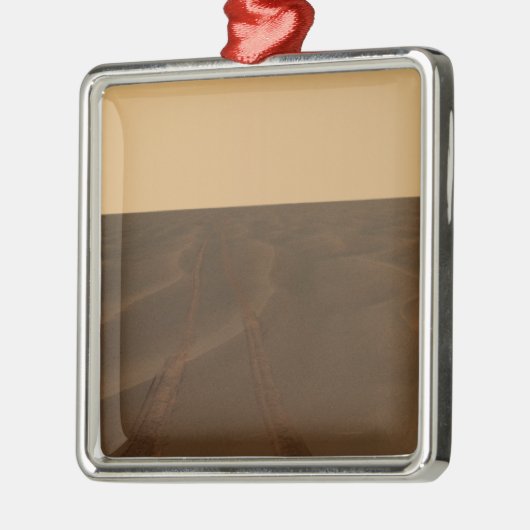 Ornement Carré Argenté Vue panoramique sur les plaines de Méridiani (Gauche)