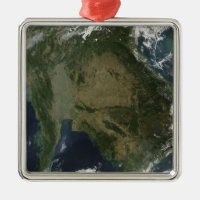 Vue satellite de l'Indochine