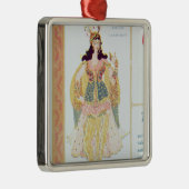 Ornement Carré Argenté Zobeide (Droite)