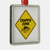 Ornement Carré Argenté Zone Crappie (Droite)
