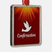 Ornement carré, Confiture, Dove on Red, (Droite)