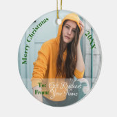 Ornement Carré HAMbyWG - Rose vert (Gauche)