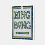 Ornement Carrelage du métro Bing Bong (Avant gauche)