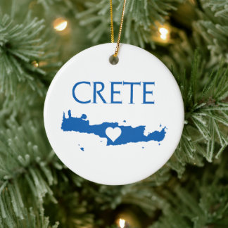 Ornement Carte Crète