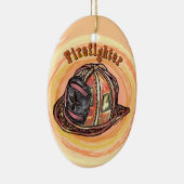 Ornement casque pompier (Droite)