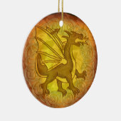 Ornement celtique de bouclier de dragon (Droite)