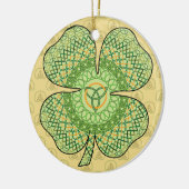 Ornement celtique de shamrock (Gauche)