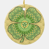 Ornement celtique de shamrock (Dos)