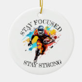 Ornement Ceramic NFL motivation (Devant)