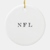 Ornement Ceramic NFL motivation (Dos)