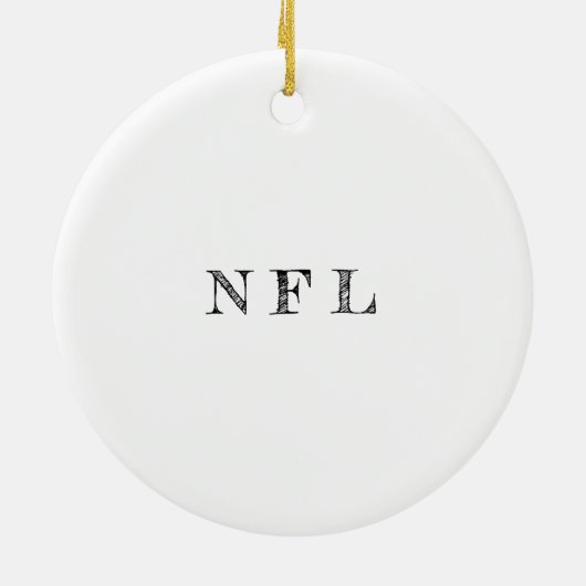 Ornement Ceramic NFL motivation (Dos)