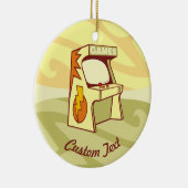 Ornement céramique de la machine d'arcade (Droite)