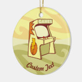 Ornement céramique de la machine d'arcade (Gauche)