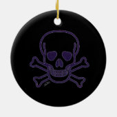 Ornement céramique du crâne fantôme (Dos)