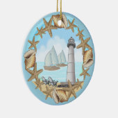 Ornement céramique du phare de Biloxi (Droite)