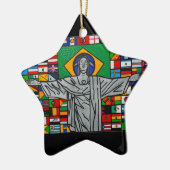 Ornement céramique Rio de janeiro (Gauche)