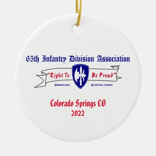 Ornement Cercle en céramique (Devant)