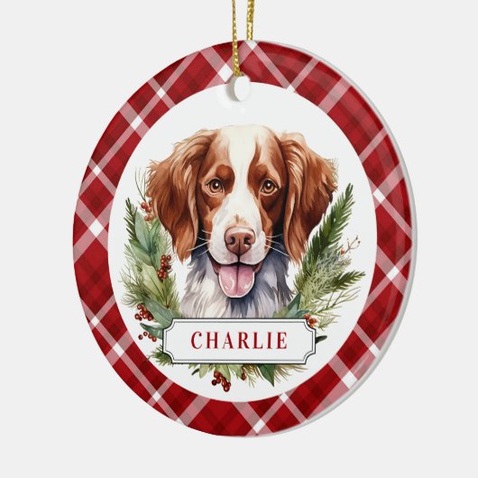 Ornement Cercle en céramique Bretagne (Gauche)