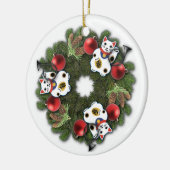 Ornement chanceux de guirlande de chat (Gauche)