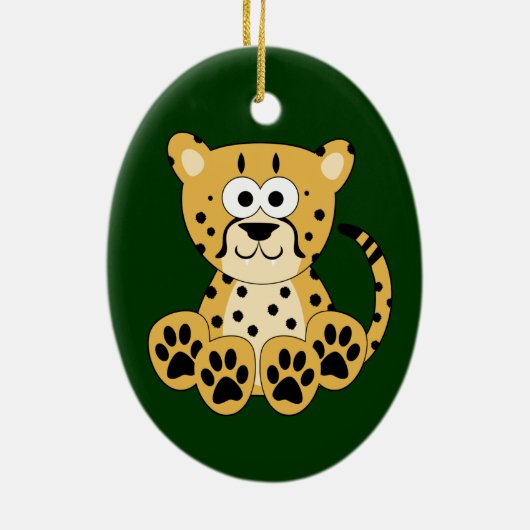 Ornement Cheetah (double face) (Dos)