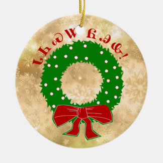Ornement cherokee de guirlande de Noël