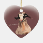 Ornement : Chèvres peintes différentes d'avant et (Dos)