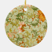 Ornement chinois vintage Jones Flowers (Dos)