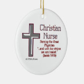 Ornement chrétien d'infirmière (Droite)