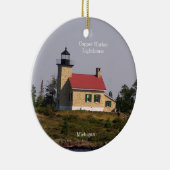 Ornement circulaire du phare du port de cuivre (Droite)