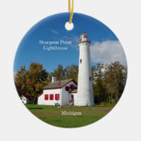 Ornement circulaire Sturgeon Point Lighthouse