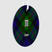 Ornement Clan Gunn Tartan (devant)
