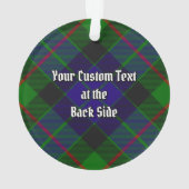 Ornement Clan Gunn Tartan (dos)