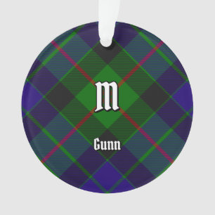 Ornement Clan Gunn Tartan