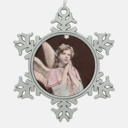 ornement classique vintage d'ange de photo (Devant)