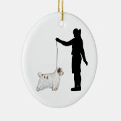 Ornement Clumber Spaniel (Droite)