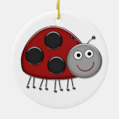 Ornement coccinelle heureuse (Dos)
